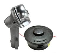 Tête de boîte de vitesses compatible avec les débroussailleuses FS55 FS55R FS55RC, 4137 640 0100 Kit de mise à niveau des composants de transmission en métal pour pelouse pour réparation de