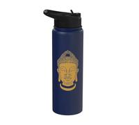 Tête de bouddha karma et zen Stainless Steel Insulated Water Bottle