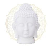 Tête de bouddha Lot 4 Statuette bouddha Décoration feng shui Buddha intérieur