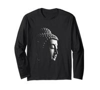 Tête de Bouddha Spirituel Zen Art Manche Longue