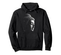 Tête de Bouddha Spirituel Zen Art Sweat à Capuche