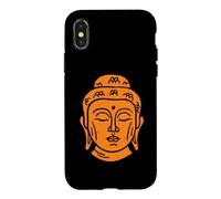 Tête de Bouddhiste de Sagesse Bouddhiste Coque pour iPhone X/XS