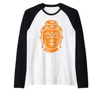 Tête de Bouddhiste de Sagesse Bouddhiste Manche Raglan