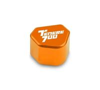Tête De Bouton Capot De Commande Pour Pour Tenere 700 Capuchon De Clé De Contacteur De Clignotant De Moto(Orange)