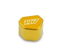 Tête De Bouton Capot De Commande Pour Softail Pour Low Pour Rider ST Pour FXLRST Pour FXRST Pour Breakout Pour Touring CVO 117 Bouton De Contacteur De Clignotants(Or)