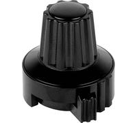 Tête de bouton de réglage Mentor 4331.6031 avec marquage noir (Ø x H) 22.8 mm x 23.1 mm 1 pc(s)