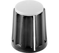 Tête de bouton rotatif Mentor 330.31 avec marquage noir (Ø x H) 11.8 mm x 13 mm