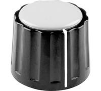 Tête de bouton rotatif Mentor 332.61 avec marquage noir (Ø x H) 20 mm x 15 mm 1 pc(s)