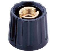 Tête de bouton rotatif Mentor 333.6 noir (Ø x H) 28 mm x 17 mm 1 pc(s)