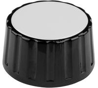 Tête de bouton rotatif Mentor 334.61 avec marquage noir (Ø x H) 36 mm x 18.5 mm 1 pc(s)