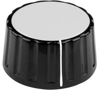 Tête de bouton rotatif Mentor 334.8 noir (Ø x H) 36 mm x 18.5 mm 1 pc(s)
