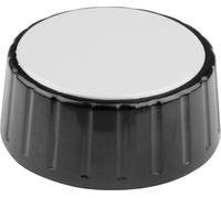 Tête de bouton rotatif Mentor 335.61 avec marquage noir (Ø x H) 48 mm x 19 mm 1 pc(s)
