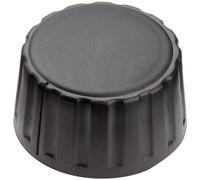 Tête de bouton rotatif Mentor 4334.6000 noir (Ø x H) 36 mm x 18.5 mm 1 pc(s)