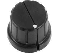 Tête de bouton rotatif TRU COMPONENTS TC-DK16 avec marquage noir (Ø) 16 mm