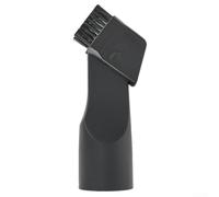 Tête de brosse 2 en 1 pour aspirateur, buse d'aspiration plate avec diamètre intérieur 35 mm, pour interface tuyau de 35 mm, noir