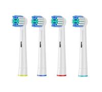 Tête De Brosse À Dents Compatible Avec La Brosse À Dents Électrique Oral B Braun,Têtes De Brosse De Remplacement De Précision Pour Pro Smart Genius,Effici.4Pcs