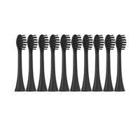 Tête de brosse à dents compatible avec les brosses électriques soniques Apiyoo P7/Y8/G7/SUP/T1/Moon(SolidBlack)