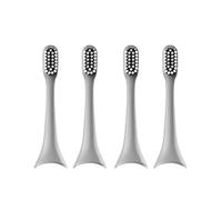 Tête de brosse à dents de rechange compatible avec les accessoires d'origine for brosse à dents électrique ENCHEN Aurora T+/T2 (embout adulte)(4pcs GREY)