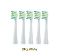 Tête De Brosse À Dents De Rechange Pour Brosse À Dents Électrique Oclean Sonic X /X Pro/One/Se +/Air/Z1/F1,Recharges,Emballage Scellé En Poils.5Pcs White