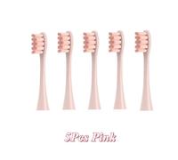 Tête De Brosse À Dents De Rechange Pour Brosse À Dents Électrique Oclean Sonic X /X Pro/One/Se +/Air/Z1/F1,Recharges,Emballage Scellé En Poils.5Pcs Pink