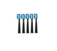 Tête de brosse à dents électrique de rechange, compatible avec les recharges de brosses à dents Fairywill FW-D1/FW-D3/FW-D7(5 PCS BK)