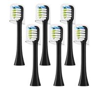 Tête De Brosse À Dents Électrique De Remplacement - Compatible Pour Panasonic EW-DL23 DL22 DL54 DE43 DE44 DL32 DL35 DL12/34(6PCS Black)