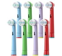 Tête De Brosse À Dents Électrique De Remplacement Pour Enfants,Têtes De Brosse Adaptées Aux Étapes Oral Pro-Health B D100K 4510K D10 D12.10A-8Pcs