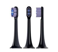 Tête de brosse à dents électrique T700/MES604, compatible avec DuPont, poils bleu foncé et violet, emballage sous vide, compatible avec Xiaomi, brosse de rechange avec capuchons(Blue)