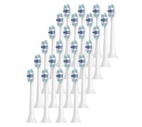 Tête de brosse à dents for les séries HX3, HX6 et HX9, modèles HX3210, 3211, 6150, 6500, 6510, 6530, 9342, 6730, 9312 9372(HX9034P-24Pcs)