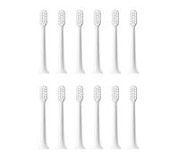 Tête de brosse à dents rechange, compatible avec les accessoires électriques soniques Xiaomi Mijia T200, T200C et MES606, buses poils souples(12pcs)