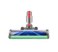 Tête De Brosse À Entraînement Direct Avec Brosse De Sol En Peluche/feutre, Compatible Avec Dyson, V6 V7 V8 V10 V10 Slim V11 V12 V15, Détection De Poussière À LED Verte(V10slimV12)