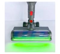 Tête De Brosse À Rouleau À Entraînement Direct En Forme De V Avec Lumière LED Verte Anti-poussière, Compatible Avec Dyson, Aspirateur Sans Fil V7/V8/V10/V11/V15, Utilisation