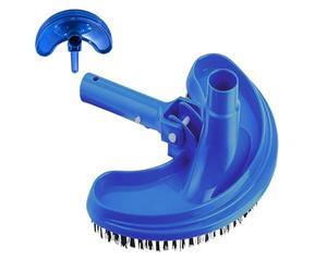 Tête de brosse à vide de la piscine - Accessoire de nettoyage ergonomique, conception extra large | Outil d'atteinte à coin flexible, épurateur de avancé de l'eau, fixation à poils à haute rés