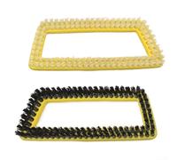 Tête de brosse amovible pour Karcher SC1 5 CTK1020 Maximisez votre efficacité de nettoyage (Transparent+Noir)