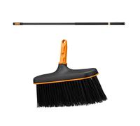 Tête de brosse balayeuse FISKARS ONECLICK 27 cm + manche 119-174 cm