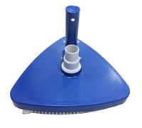 Tête de brosse d'aspirateur de piscine - Fixation manuelle triangulaire pour aspirateur de piscine - Aspirateurs pour nettoyage résidentiel et commercial des coins inférieurs de natation