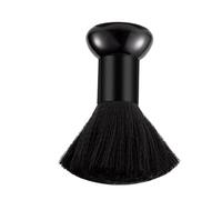 Tête de brosse de coiffeur - Brosse de cou pour couper les cheveux - Brosse portable de nettoyage de la poussière des ongles - Outil à ongles - Machine à laver à utiliser, temps et doux au cou