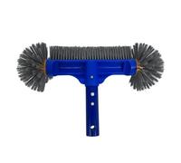 Tête De Brosse De Piscine Avec Extrémités Rondes, 13'' For Nettoyer Les Murs Et Les Marches Des Sols