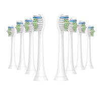 Tête De Brosse De Rechange,4 Pièces,Compatible Avec La Brosse À Dents Électrique Ph Sonic Care Diamondclean.8Pcs White.