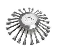 Tête de brosse de rechange avec fils noués pour débroussailleuse de jardin