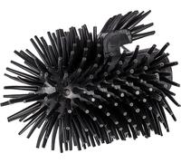 Tête de brosse de rechange avec nettoyeur de bord pour garniture de WC silicone Ø 7,5 cm