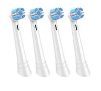 Tête De Brosse De Rechange For Brosse À Dents Électrique. Compatible Avec Oral-B IO3, IO4, IO5 Et IO6 Les Brosses À Dents Électriques Soniques(4 White)