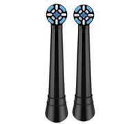 Tête De Brosse De Rechange For Brosse À Dents Électrique. Compatible Avec Oral-B IO7, IO8, IO9 Et IO10 Les Brosses À Dents Électriques Soniques(2 Black)