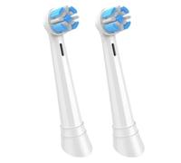 Tête De Brosse De Rechange For Brosse À Dents Électrique. Compatible Avec Soniques Oral-B IO3, IO4, IO5 Et IO6 Les Brosses À Dents Électriques(2 White)