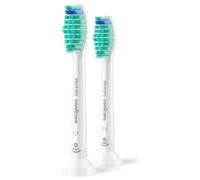 Brossette dentaire PHILIPS Sonicare lot de 2 - HX6012/87 white ProResults C1