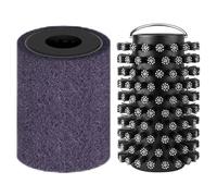 Tête de Brosse de Rechange pour Gril électrique - 2 pièces en Acier Inoxydable et à récurer, têtes de Nettoyage pour Barbecue, Nettoyage en Profondeur, Passe au Lave-Vaisselle, pour GR