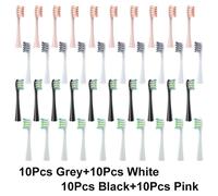 Tête De Brosse De Remplacement Pour Brosse À Dents Électrique Oclean,Poils Souples X/ X Pro/ Z1,Tête Remplaçable Adaptée Au Sonique O-Clean.40Pcs