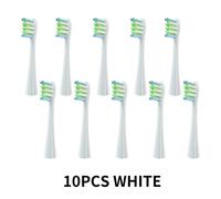 Tête De Brosse De Remplacement Pour Brosse À Dents Électrique Oclean,Poils Souples X/Xpro/ Z1,Tête Remplaçable Adaptée Au Sonique O-Clean.10 White.