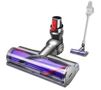 Tête de Brosse de Remplacement pour Dyson V12 Detect Slim et V10 Digital Slim, avec Nettoyeur à Entraînement Direct Interchangeable et Suceur de Sol à Turbine pour Sols en Bois Dur et Tapis