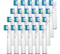 Tête de brosse de remplacement pour oral b, 24 paquets de têtes de brosse à dents électrique pour oral b, EB17-P Precision Clean Brush Heads, Vitality Smart Genius Series